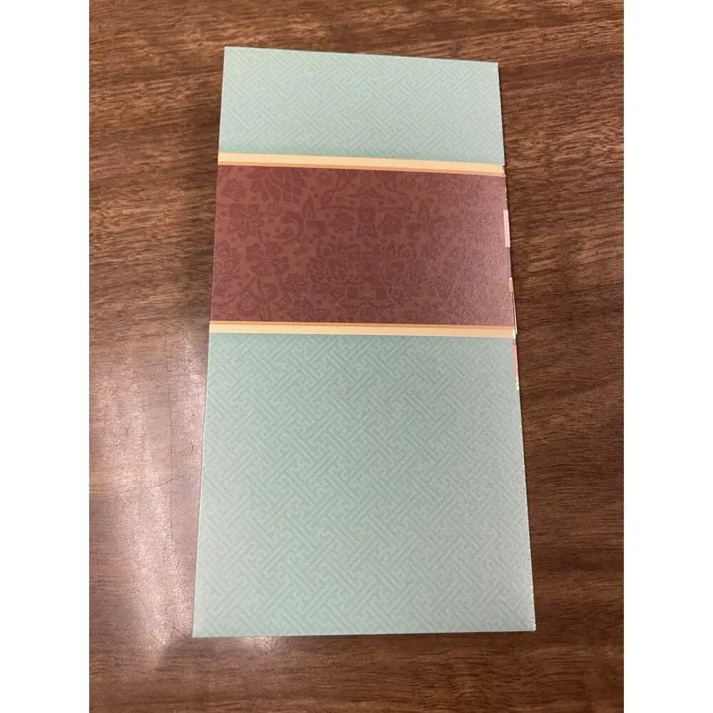 Asian Cash Holder Card Handmade Money Gift Envelope Floral Butterfly